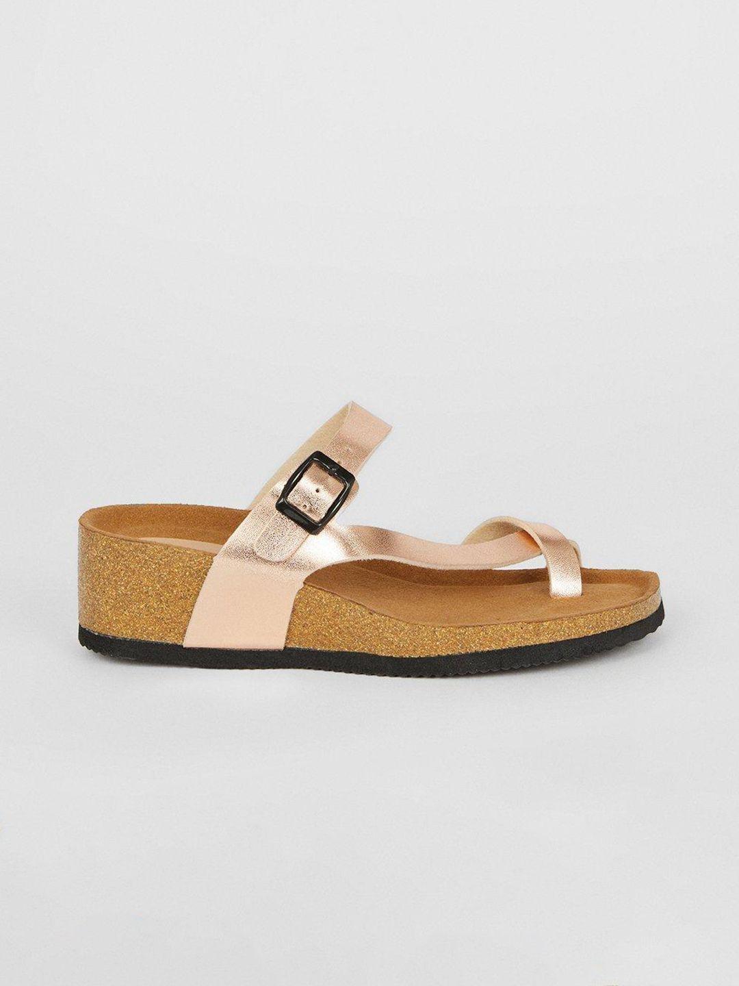 dorothy perkins buckle detail wedges