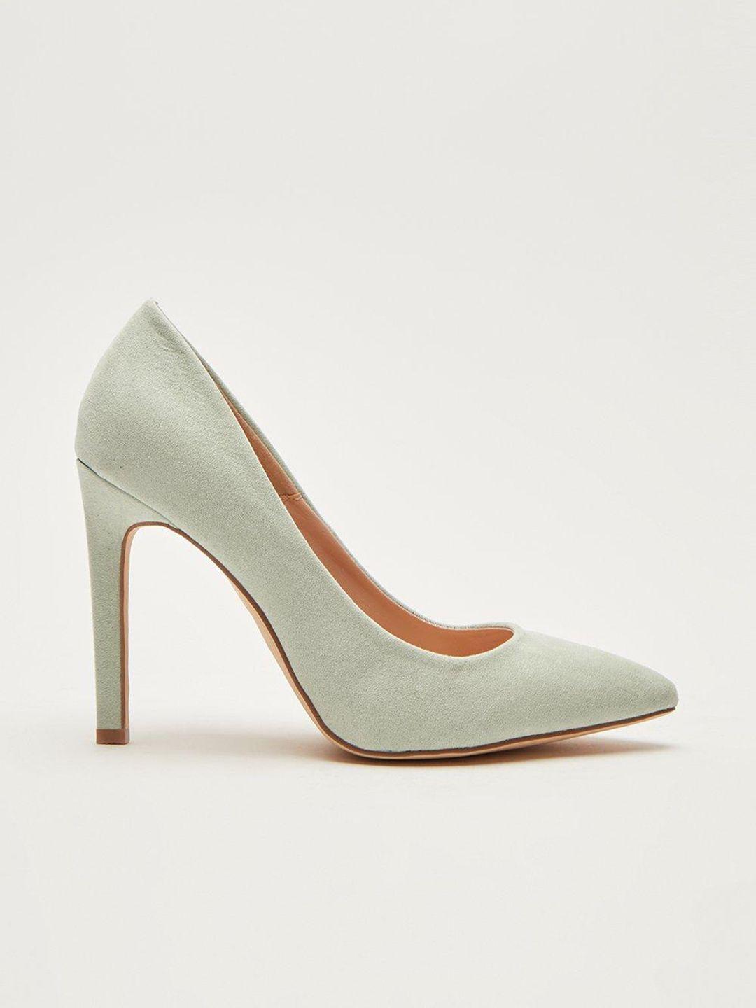 dorothy perkins green stiletto pumps