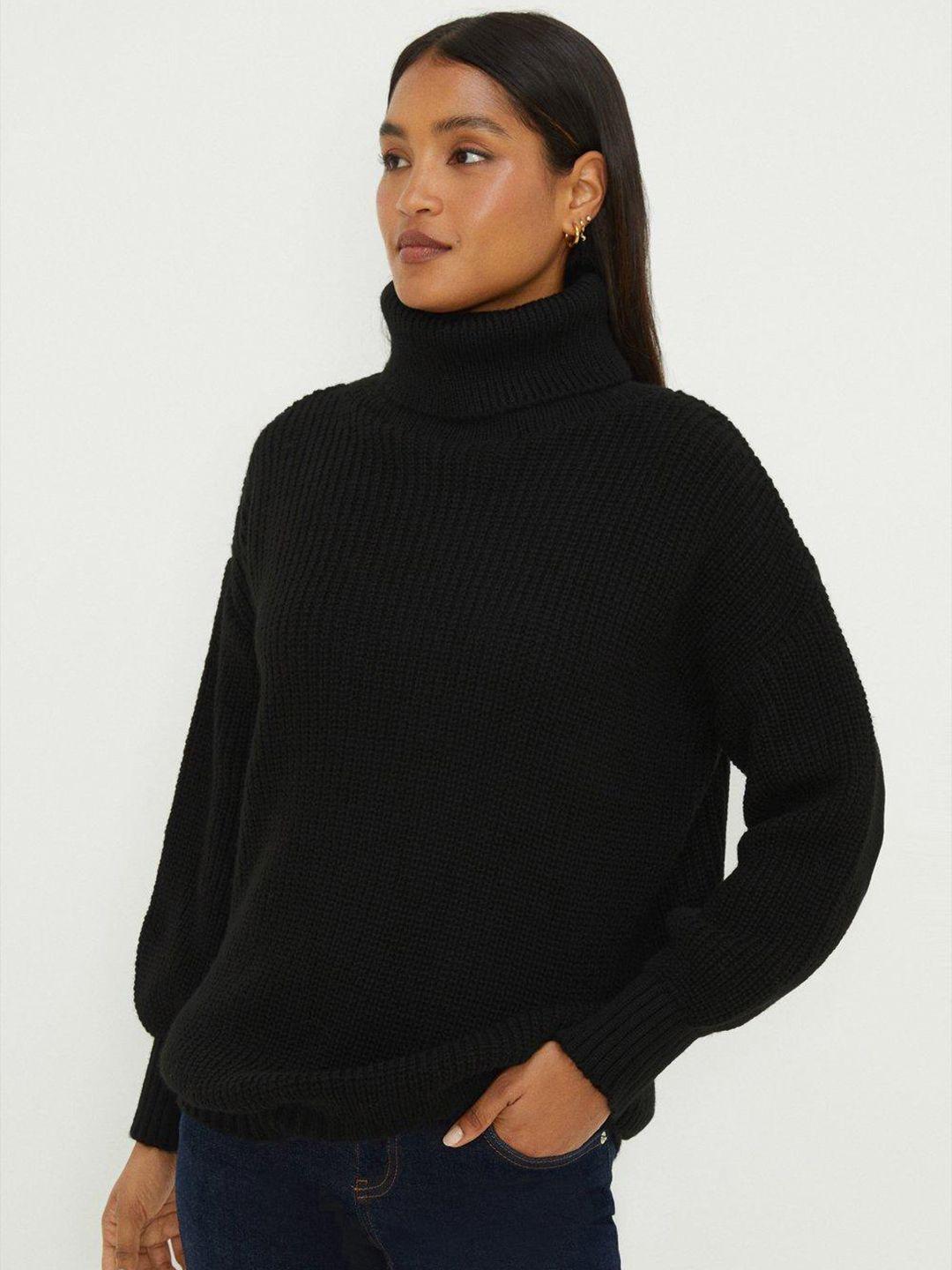 dorothy perkins longline self design pullover