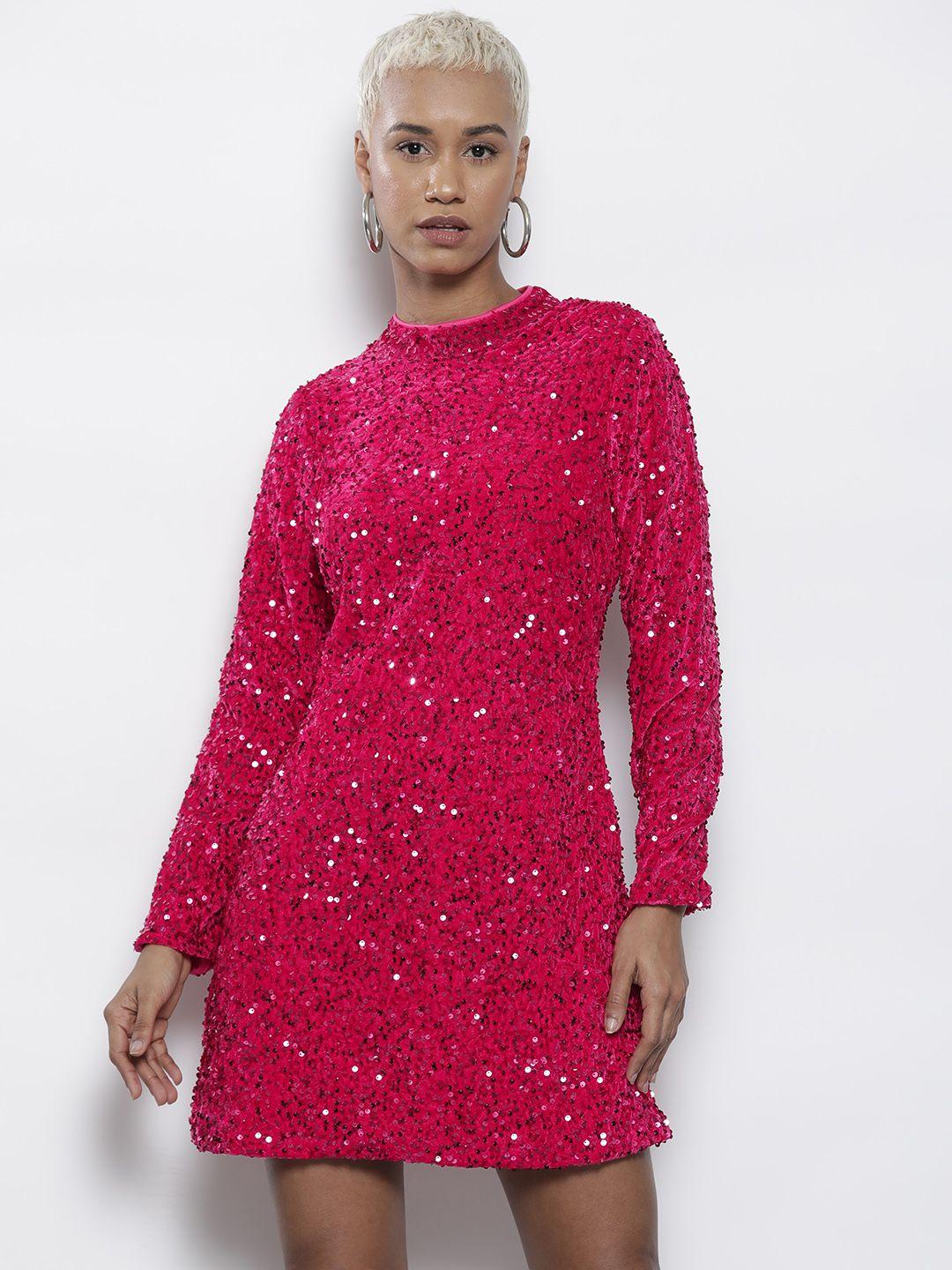 dorothy perkins petite embellished velvet sheath mini dress