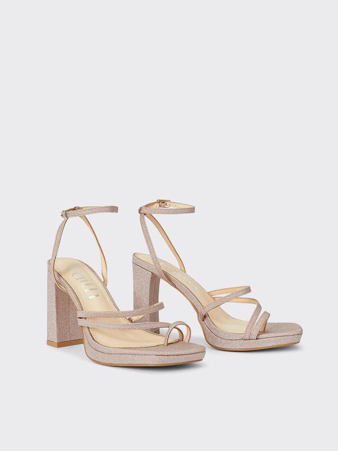 dorothy perkins shimmer detail mid-top party block heels