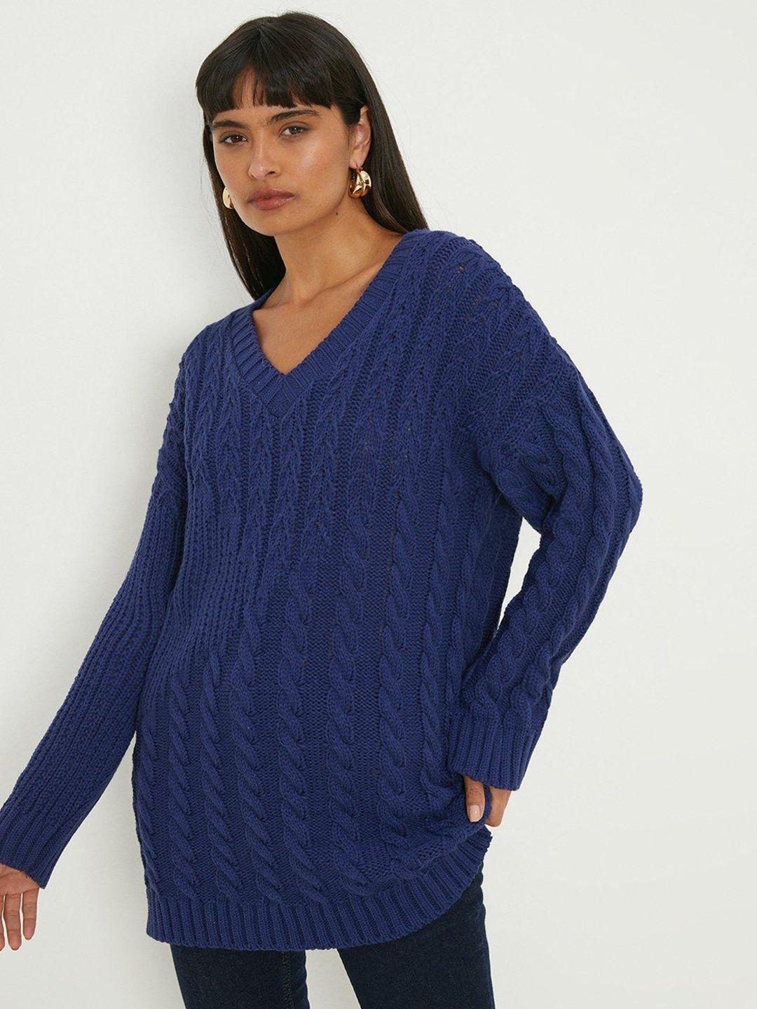 dorothy perkins women cable knit acrylic pullover