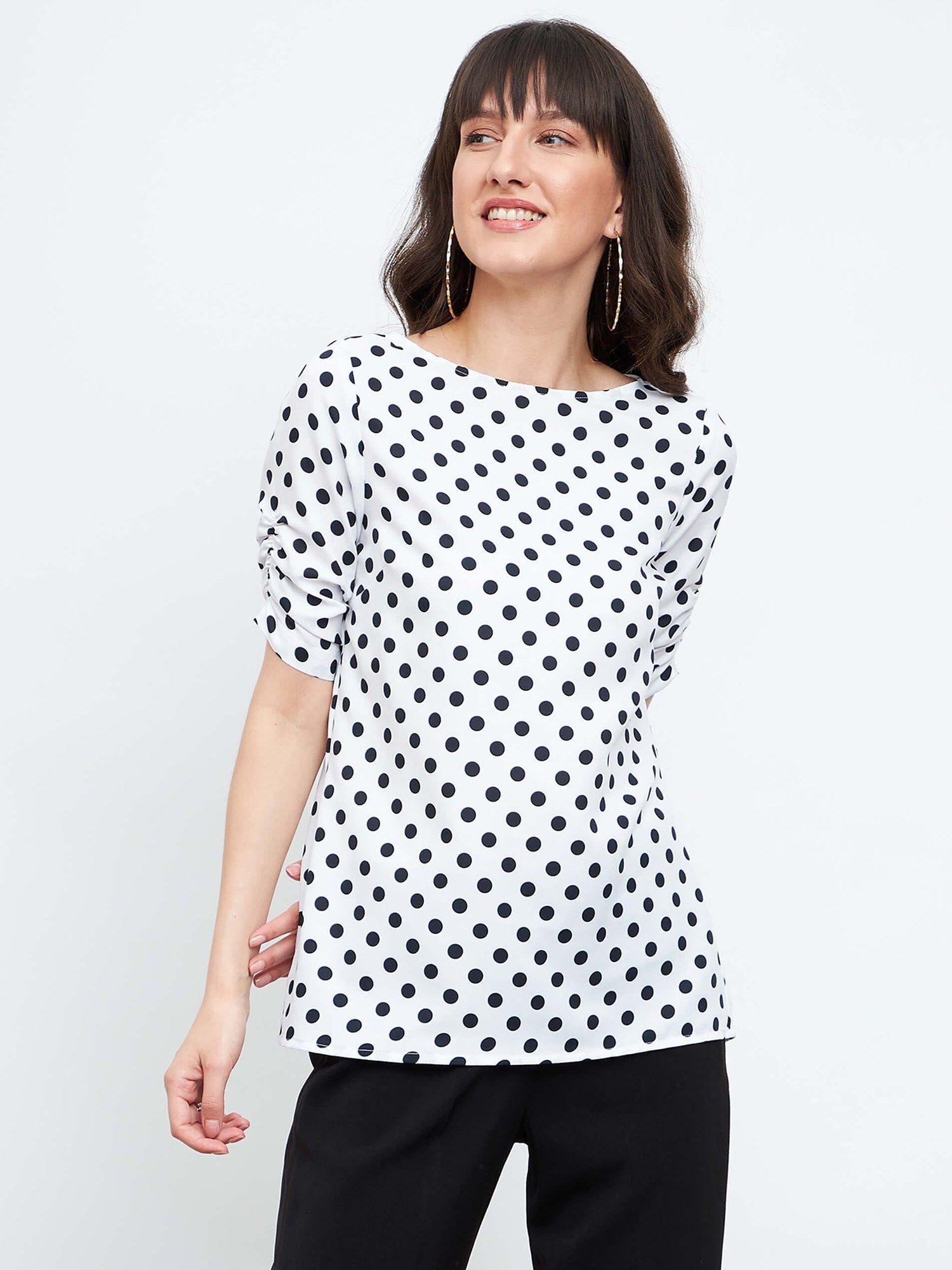 dory ruched sleeve top