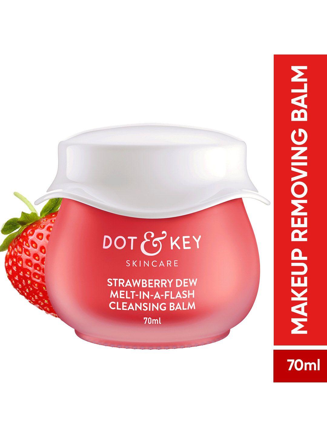 dot & key strawberry dew melt-in-a-flash cleansing makeup remover balm - 70 ml