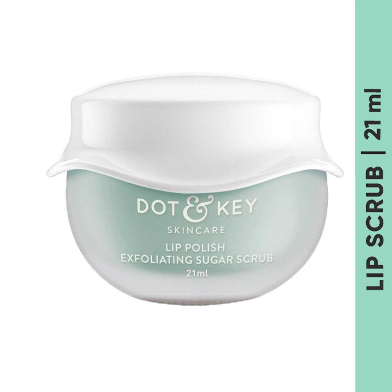 dot & key lip polish exfoliating sugar scrub