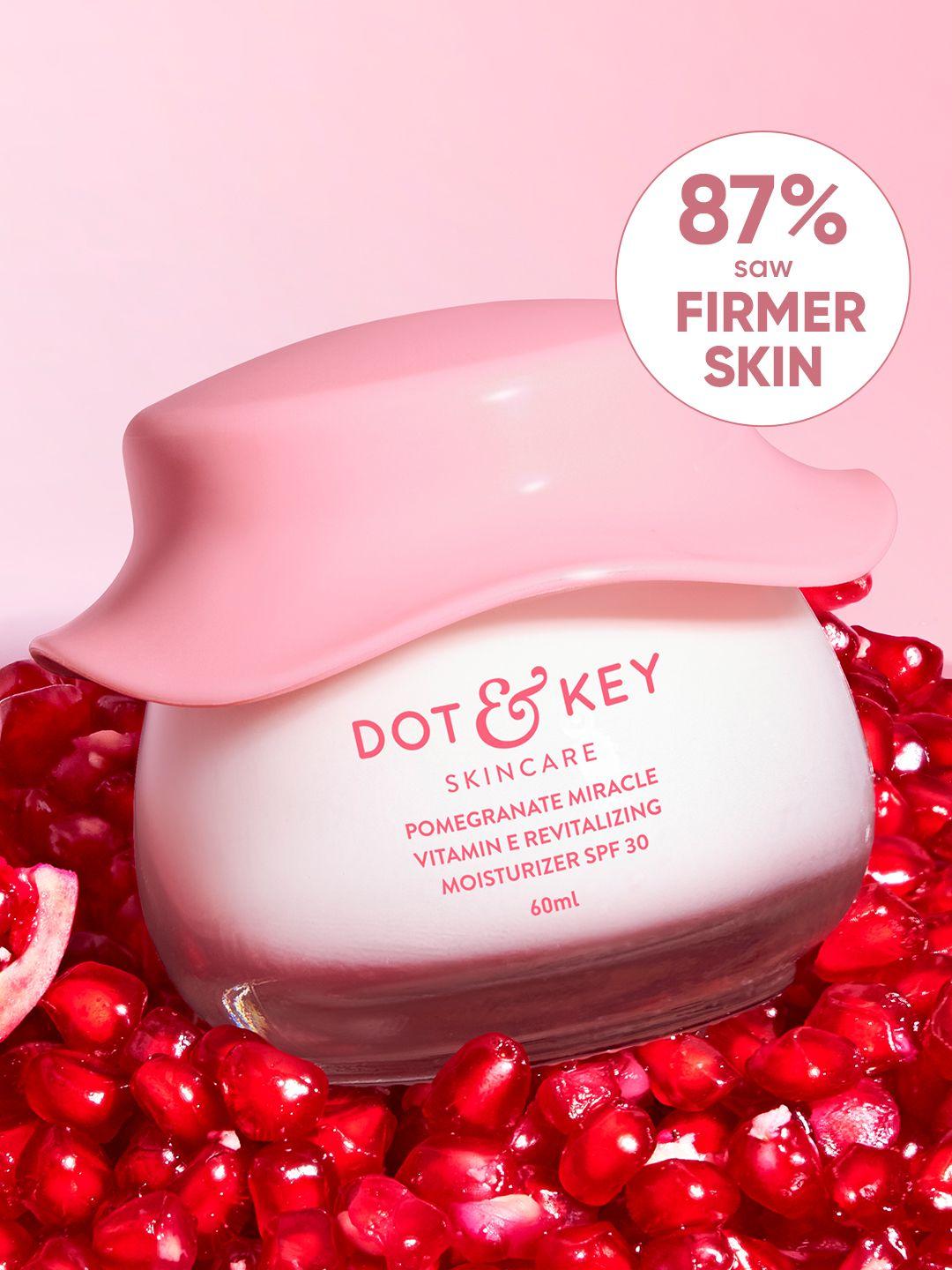 dot & key pomegranate miracle vitamin e revitalizing face moisturizer spf30 - 60ml