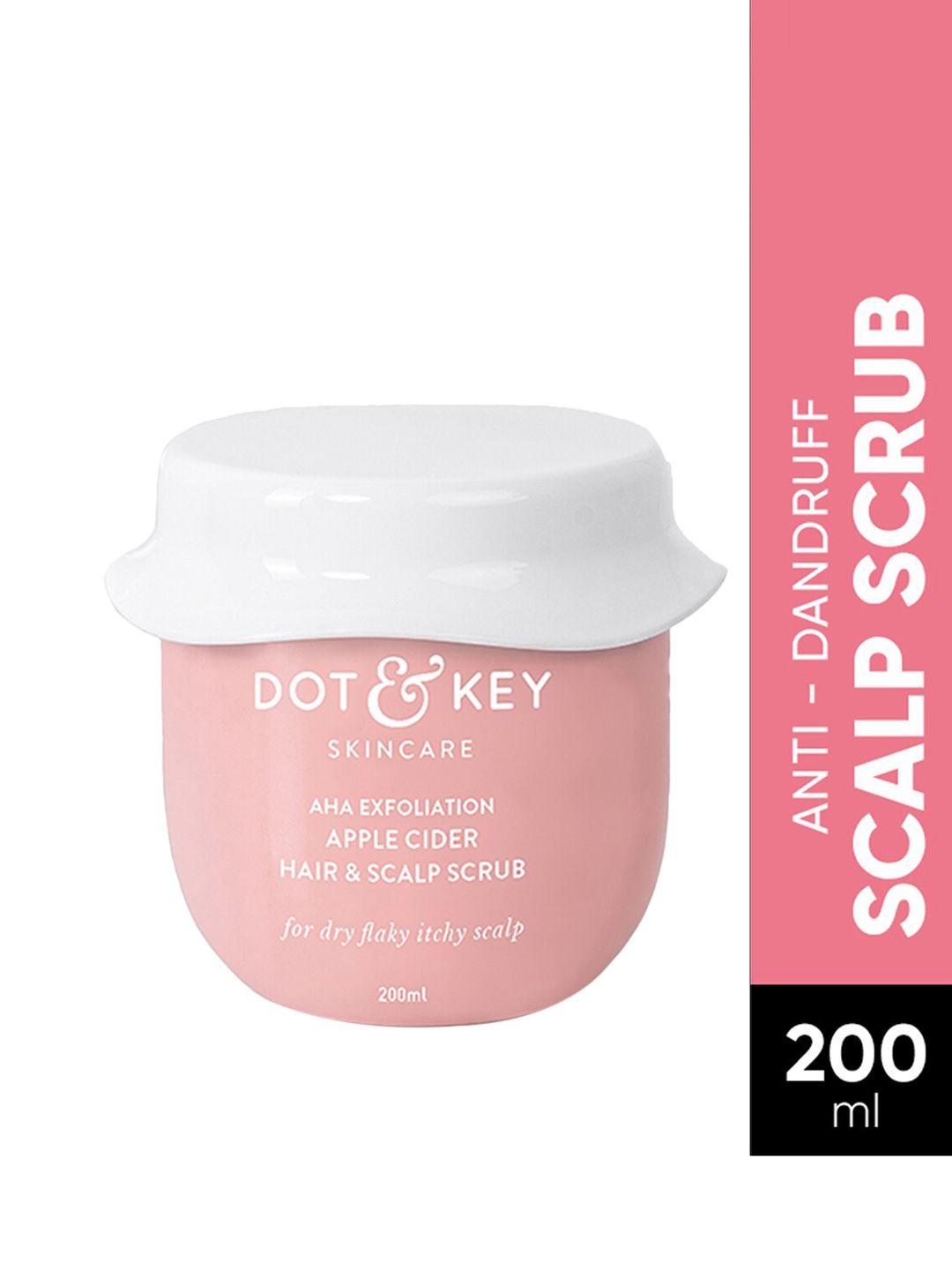 dot & key skincare aha exfoliation apple cider hair & scalp scrub 200 ml