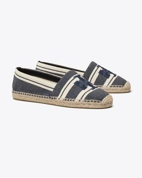 double t jacquard espadrilles