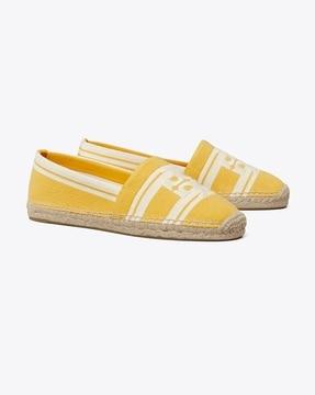 double t jacquard espadrilles