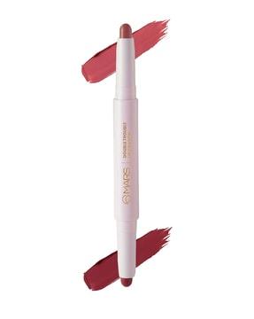 double trouble lip crayon - 07 rosy brown