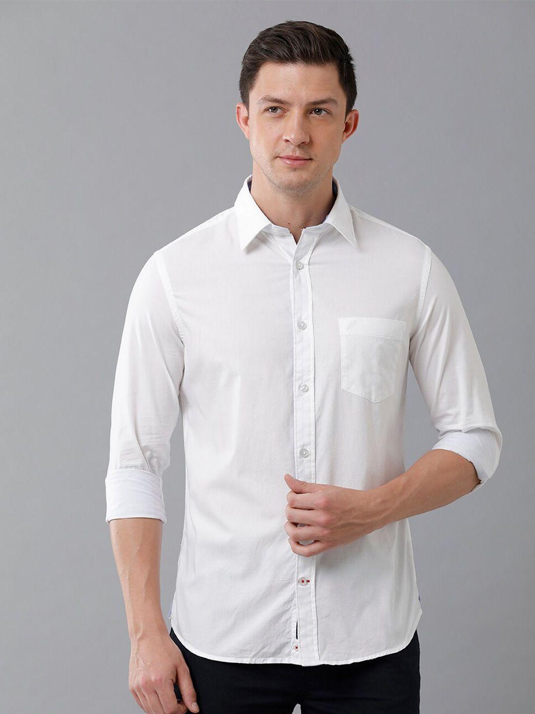 double two men slim fit formal shirt