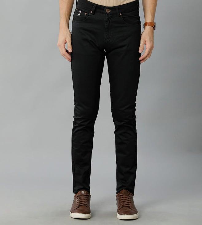 double two summer black trouser