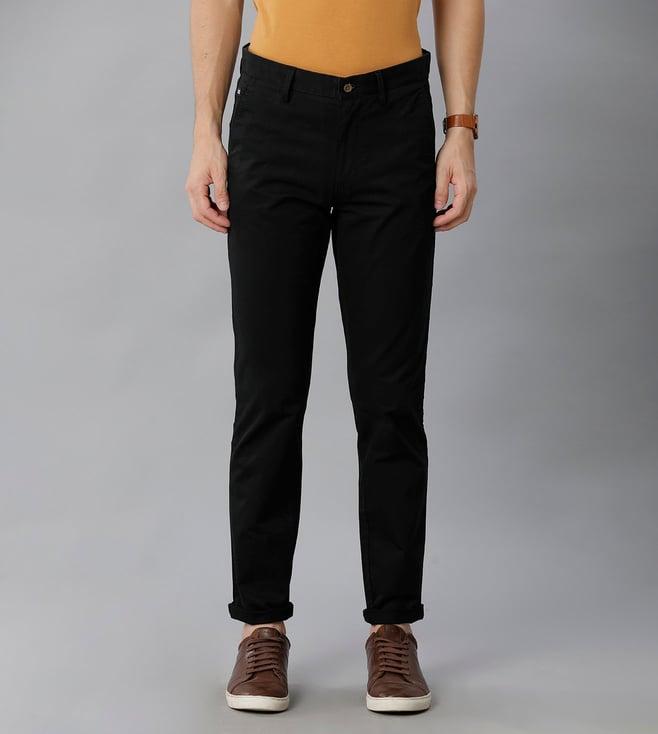 double two summer black trouser