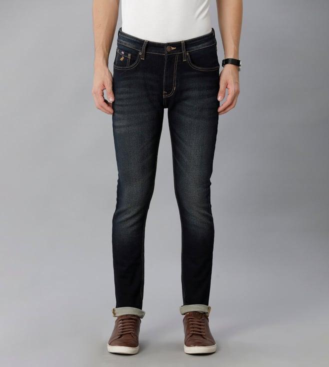 double two summer dark blue jeans