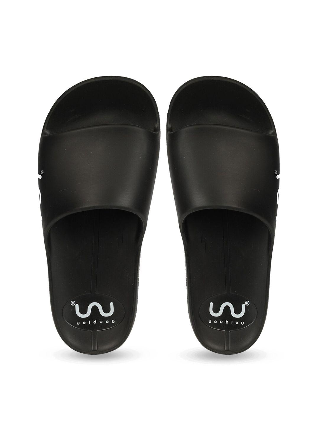 doubleu men rubber slip on sliders