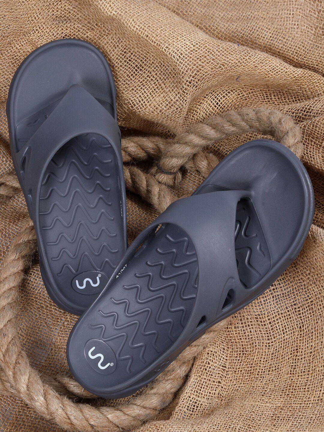 doubleu men rubber thong flip-flops