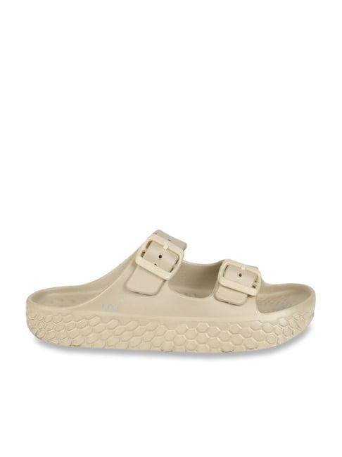 doubleu women's beige casual sandals