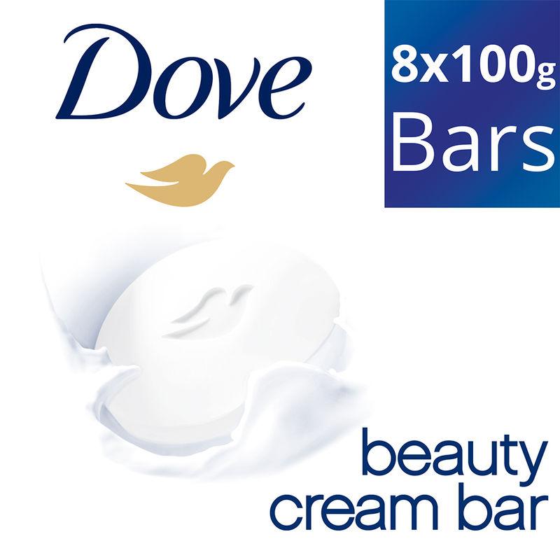 dove cream beauty bathing bar (pack of 8)