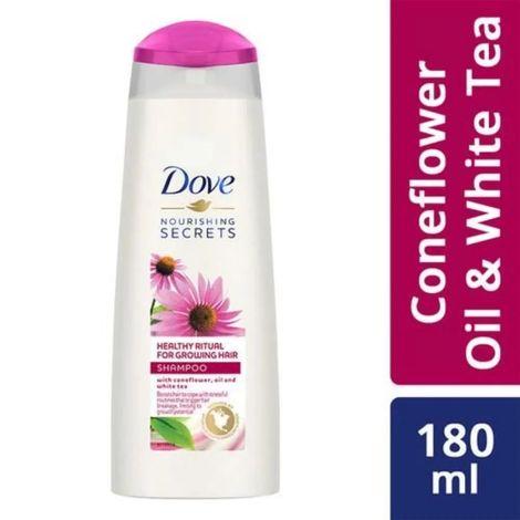 dove healthy ritual for growing hair shampoo, (180 ml)