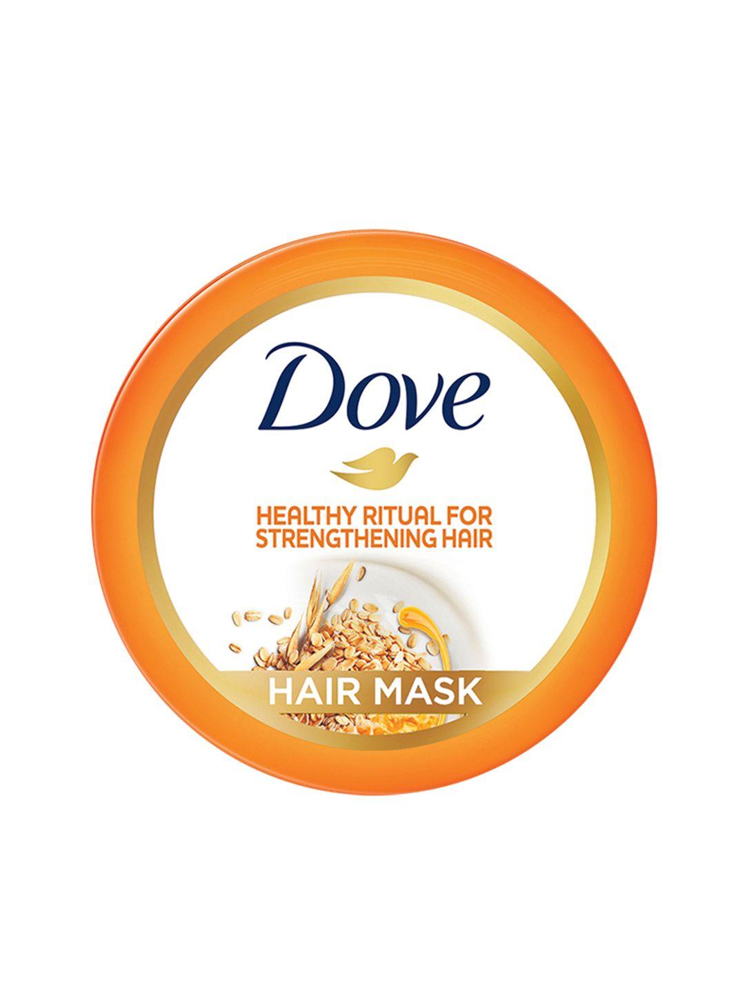 dove healthy ritual for strengthening hair mask with oat milk & honey 300 ml
