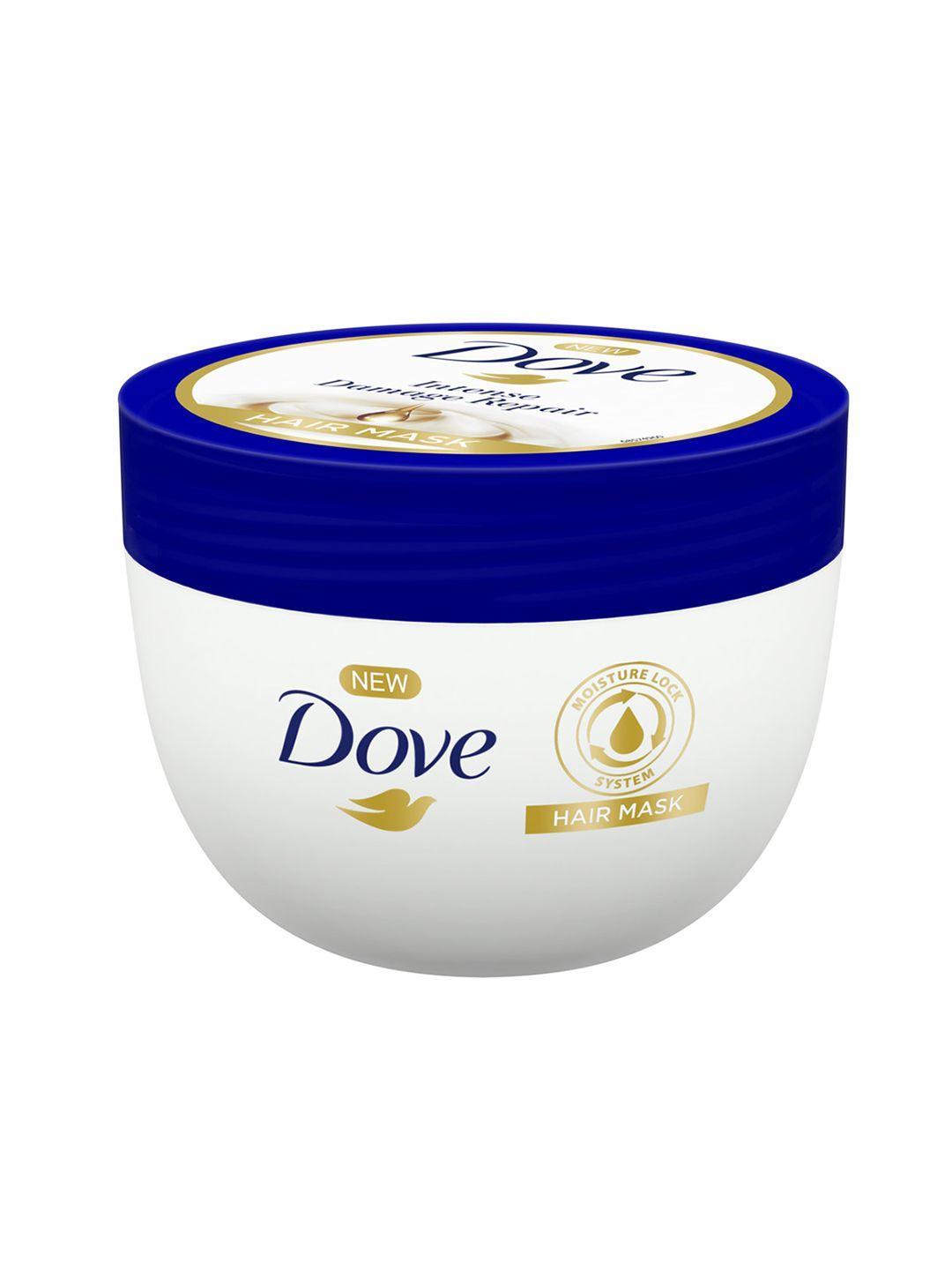 dove intense damage repair hair mask with moisture lock system - 300 ml