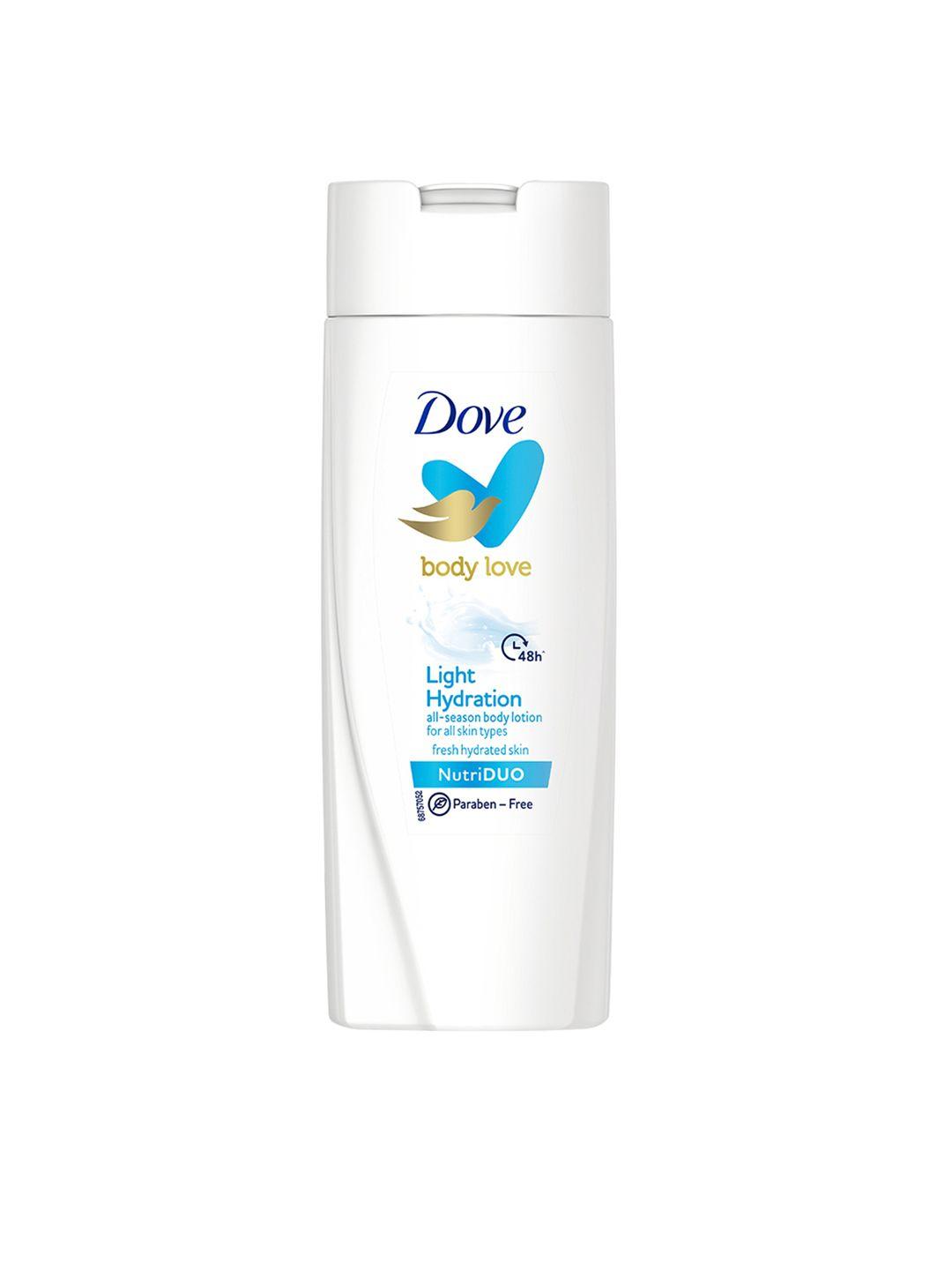 dove light hydration body lotion 100 ml
