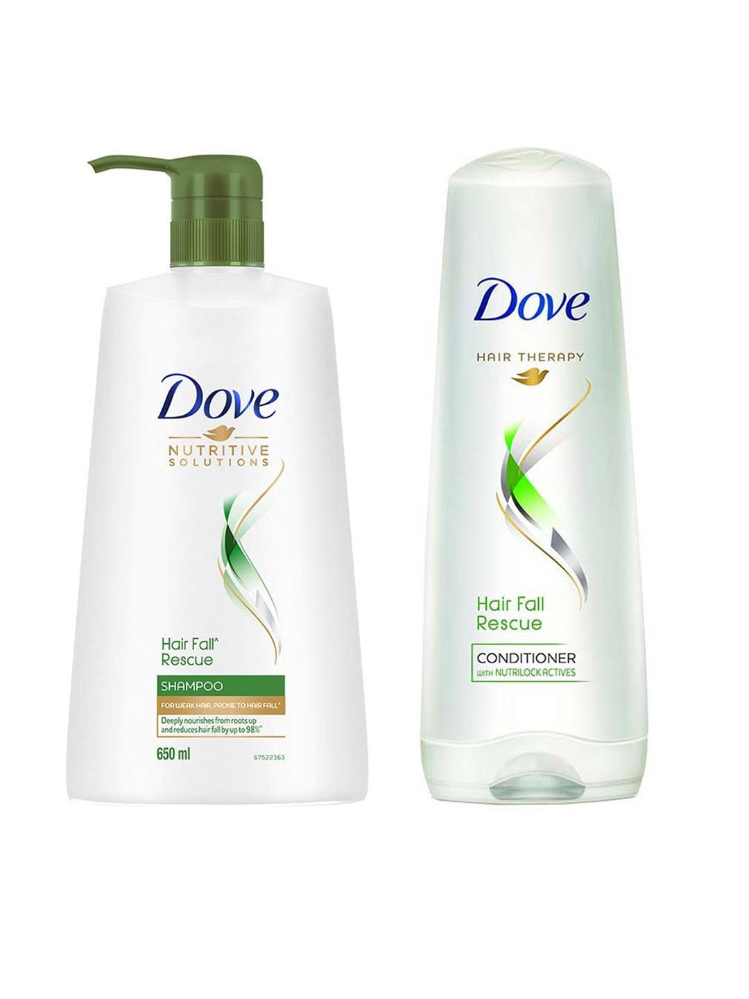 dove set of hair fall rescue shampoo & conditioner