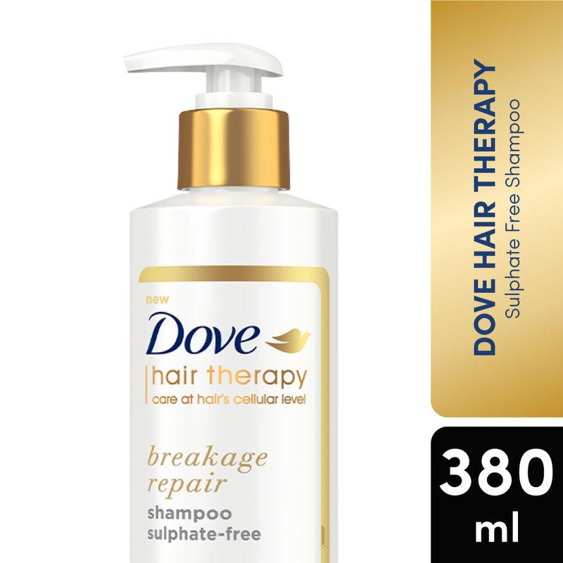 dove hair therapy breakage repair shampoo sulphate and parabens free with nutri-lock serum