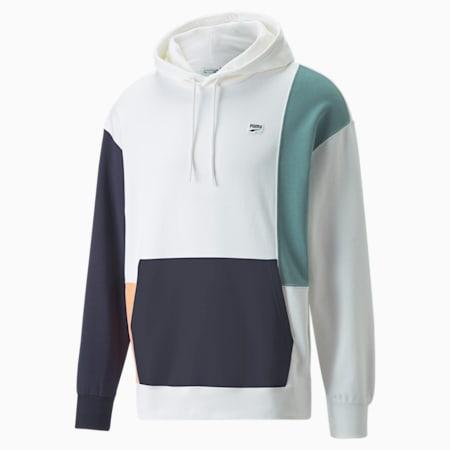 downtown colourblocked men's hoodie