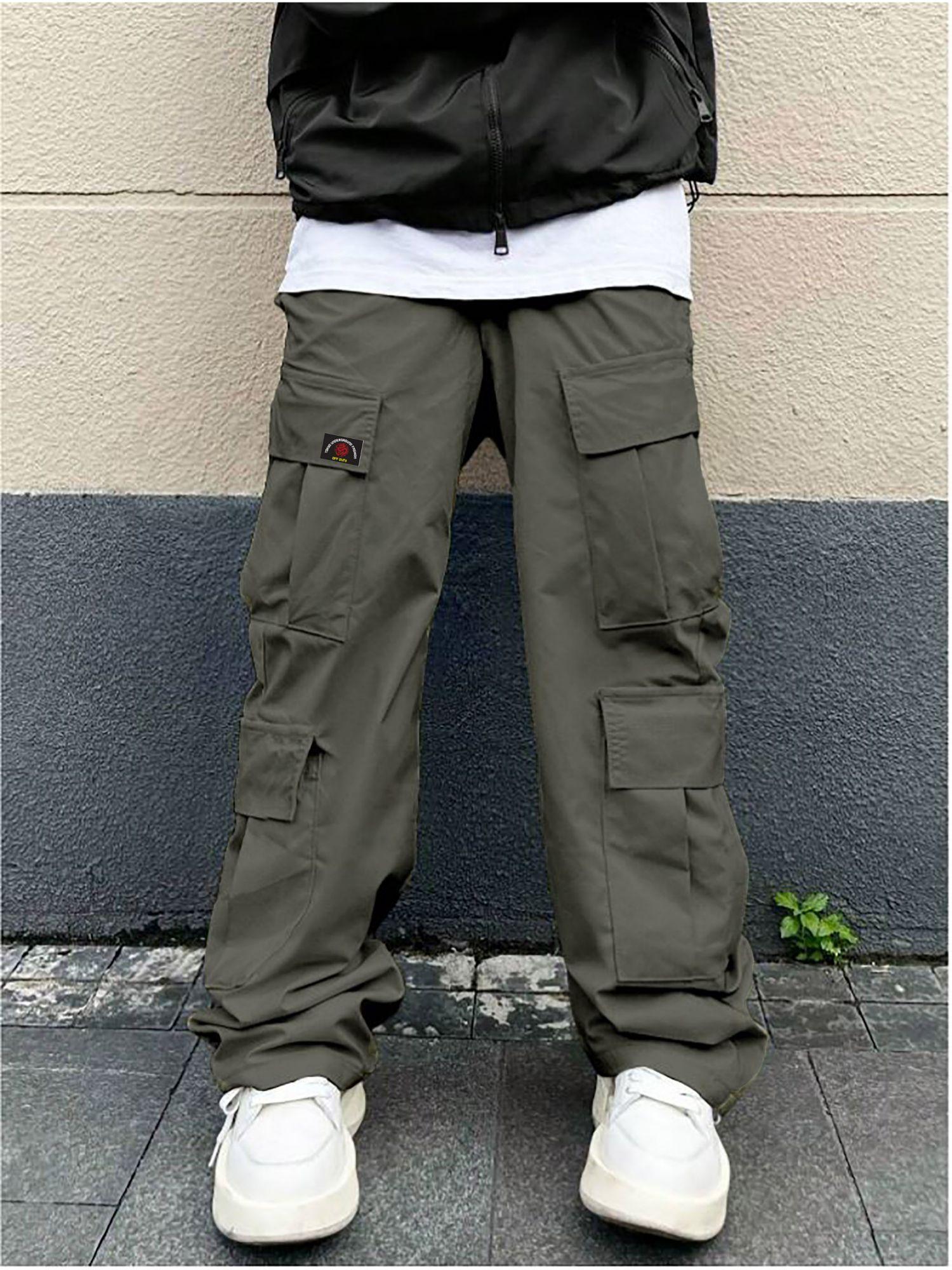 downtown edge cargo pants army green