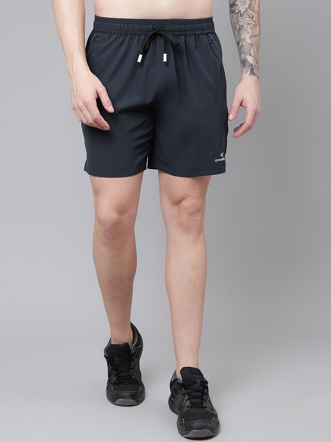 dpassion men solid running sports shorts