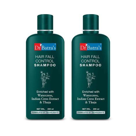 dr batra's hairfall control shampoo- 200ml  (pack of 2 for men and women)