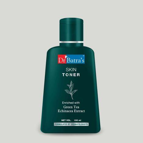 dr batra's skin toner enriched with echinacea & green tea - 100 ml