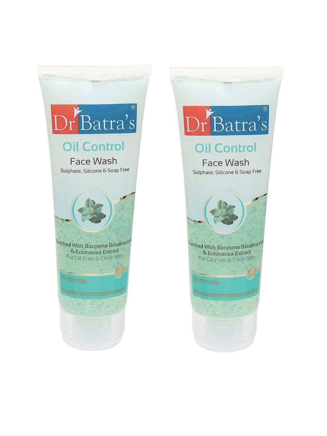 dr batra's unisex pack of 2 oil control face wash 400ml