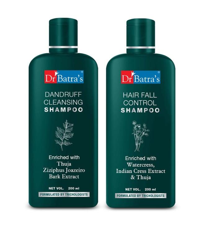 dr. batra's dandruff cleansing shampoo & hairfall control shampoo