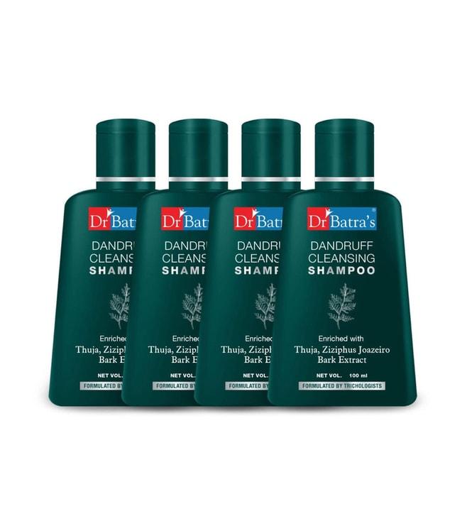 dr. batra's dandruff cleansing shampoo - pack of 4
