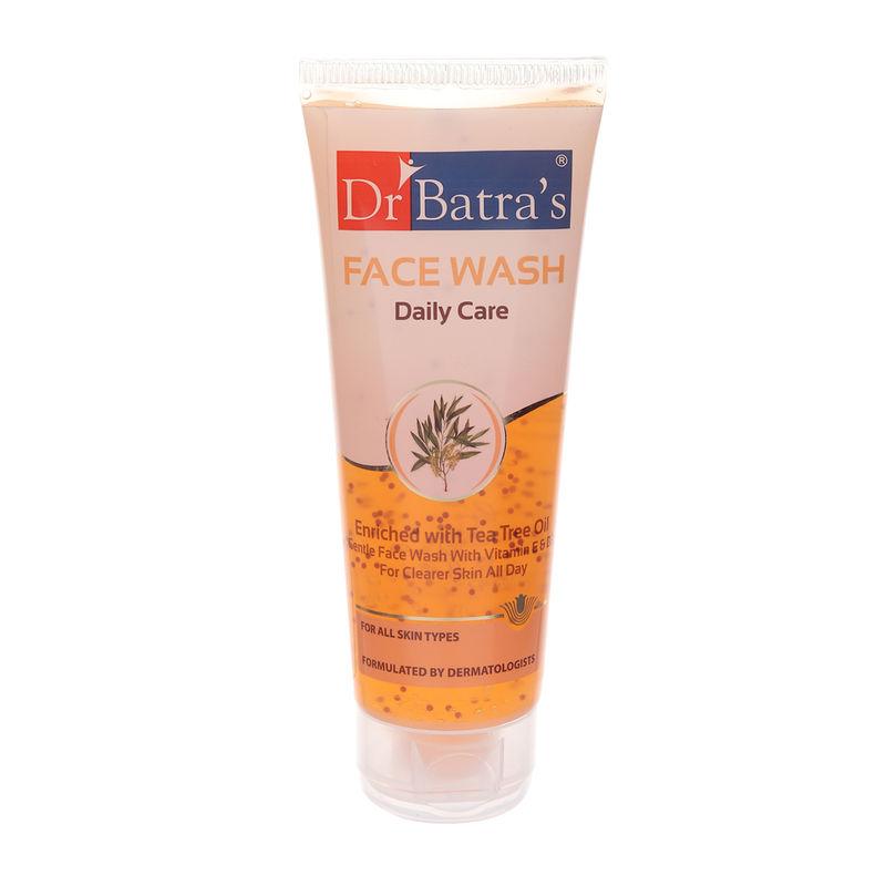dr. batra's face wash enriched with tea tree oil
