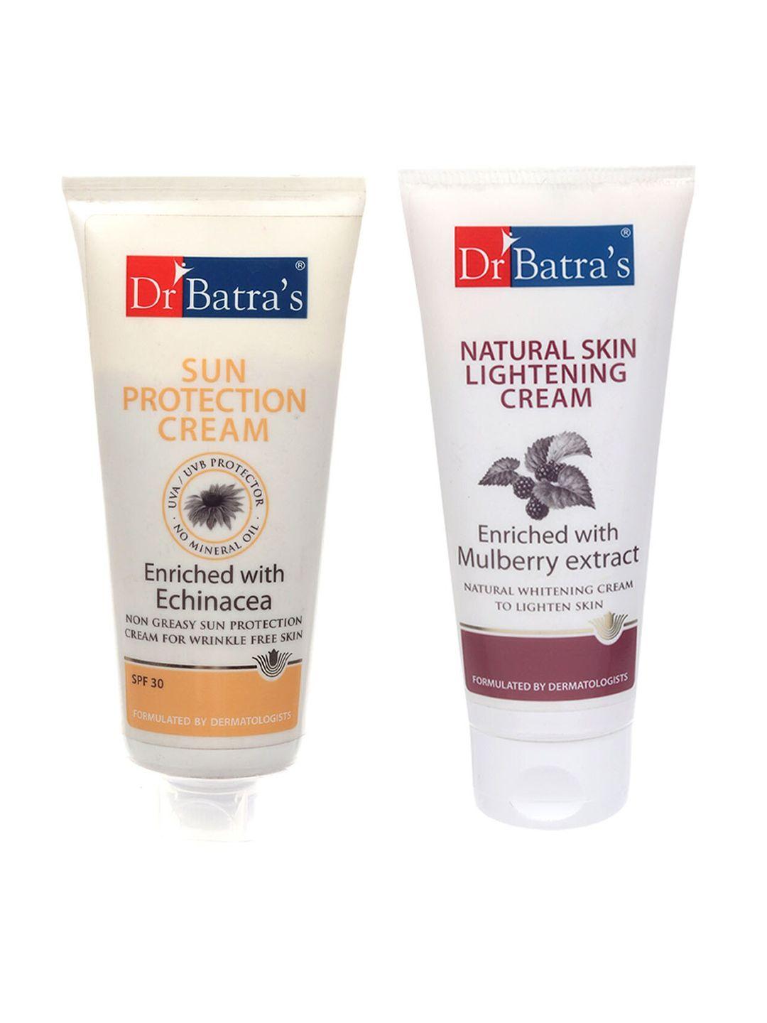 dr. batras sun protection cream & natural skin lightening cream