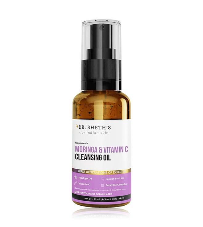 dr. sheth's moringa & vitamin c cleansing oil - 50 ml