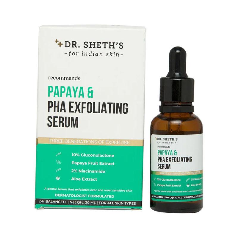 dr. sheth's papaya & pha exfoliating serum