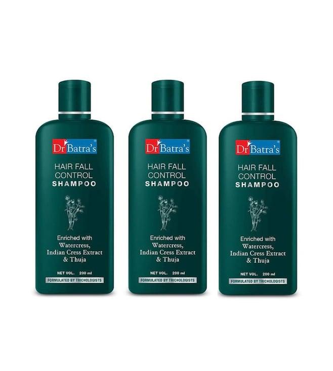 dr. batra's hair fall control shampoo (pack of 3)