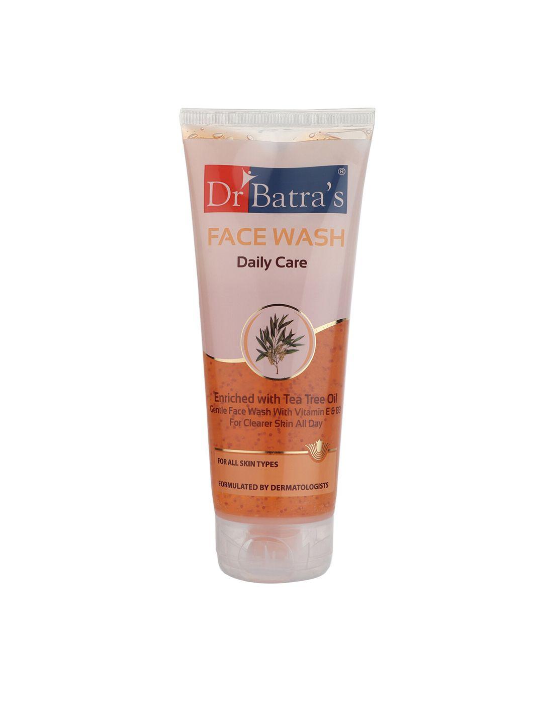 dr. batras unisex orange daily care face wash 200 gm