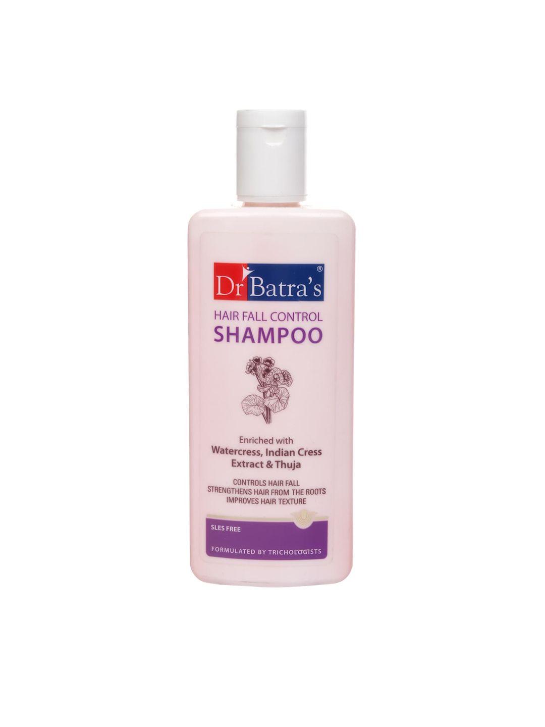dr. batras unisex set of 2 hair fall control shampoo