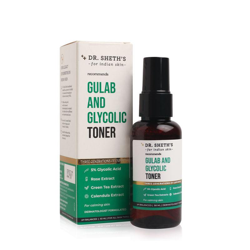 dr. sheth's gulab and glycolic toner