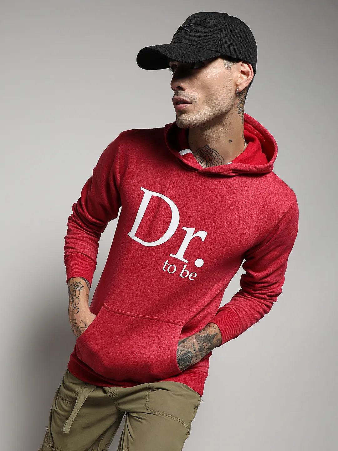 dr. to be hoodie with kangaroo pocket