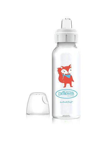 dr.brown narrow sippy spout bottle fox