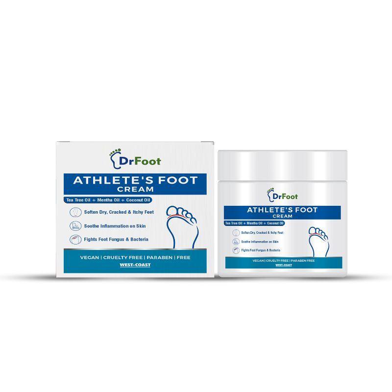 dr.foot athlete's foot cream with goodness of tea tree oil