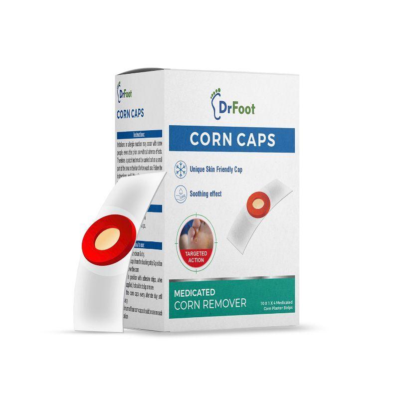 dr.foot corn caps medicated corn remover