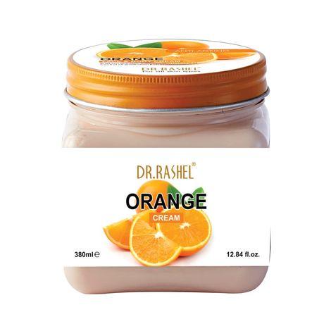 dr.rashel anti-ageing orange face and body cream for all skin types (380 ml)