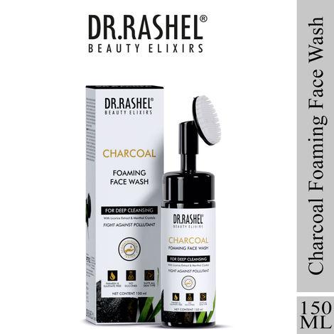 dr.rashel charcoal foaming face wash (150ml)